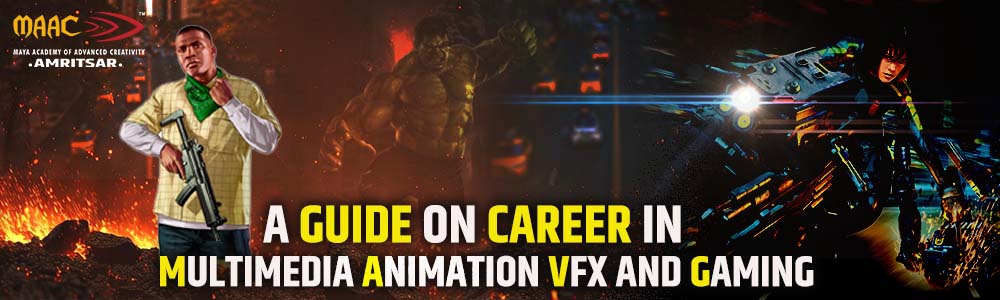 Career in Animation, Graphic designing, VFX