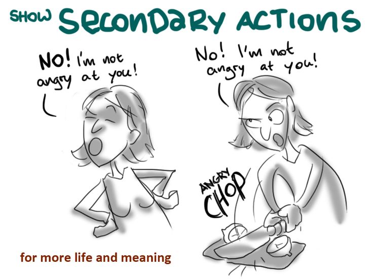 secondary action principles of animation in multimedia