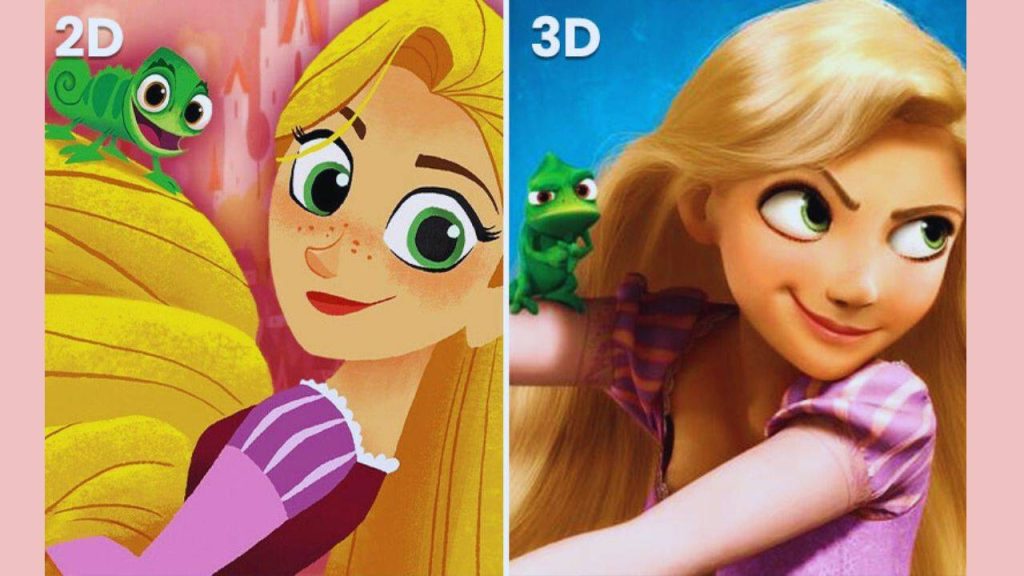 2D and 3D Animation