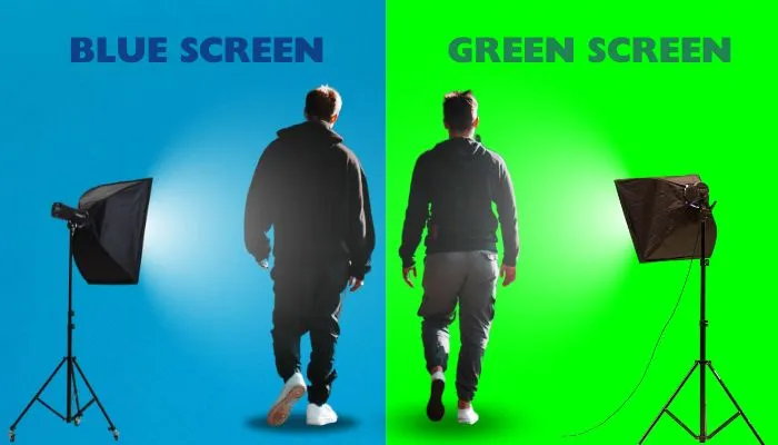 Blue screen vs Green screen