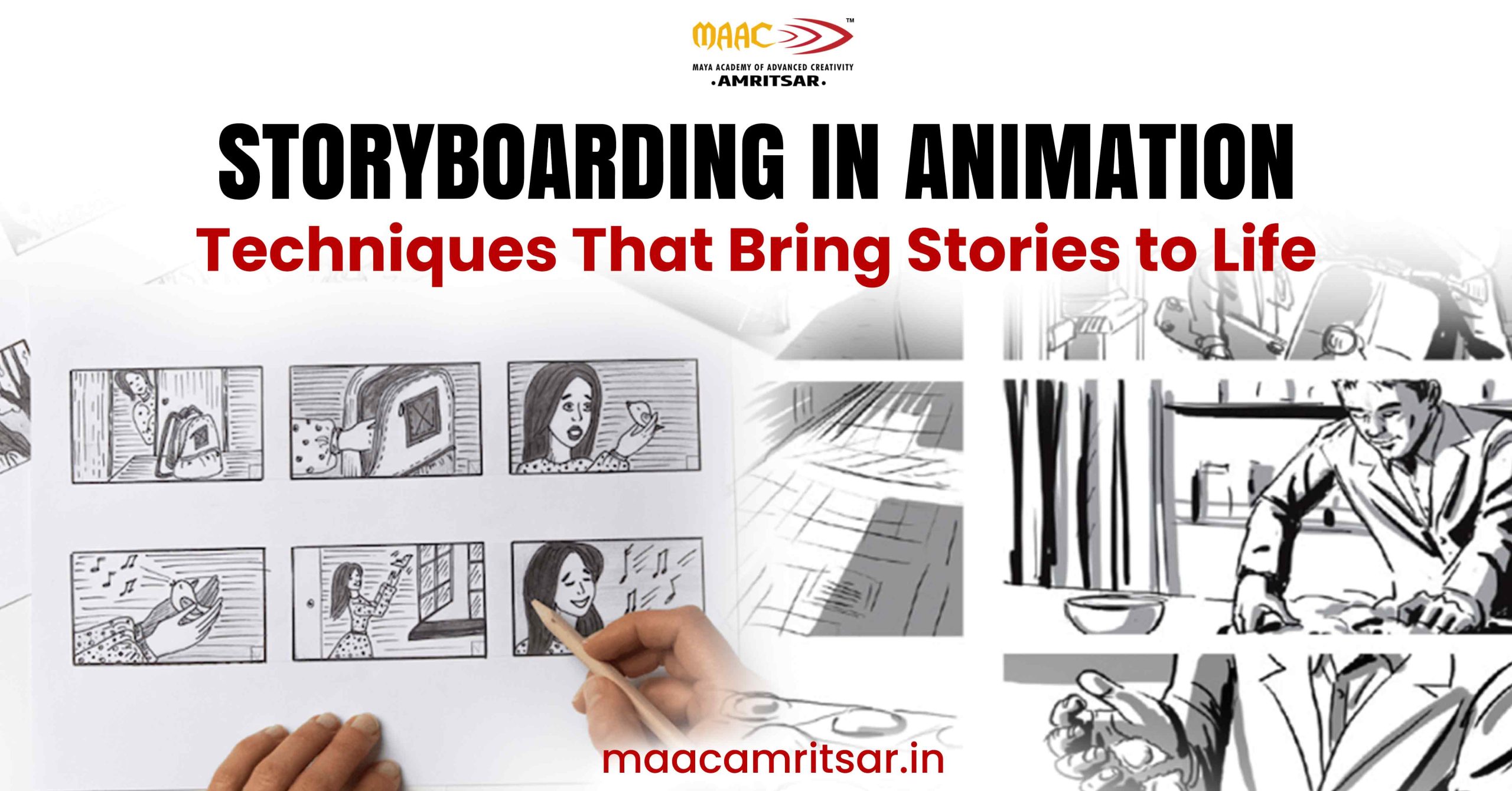 Storyboarding in animation