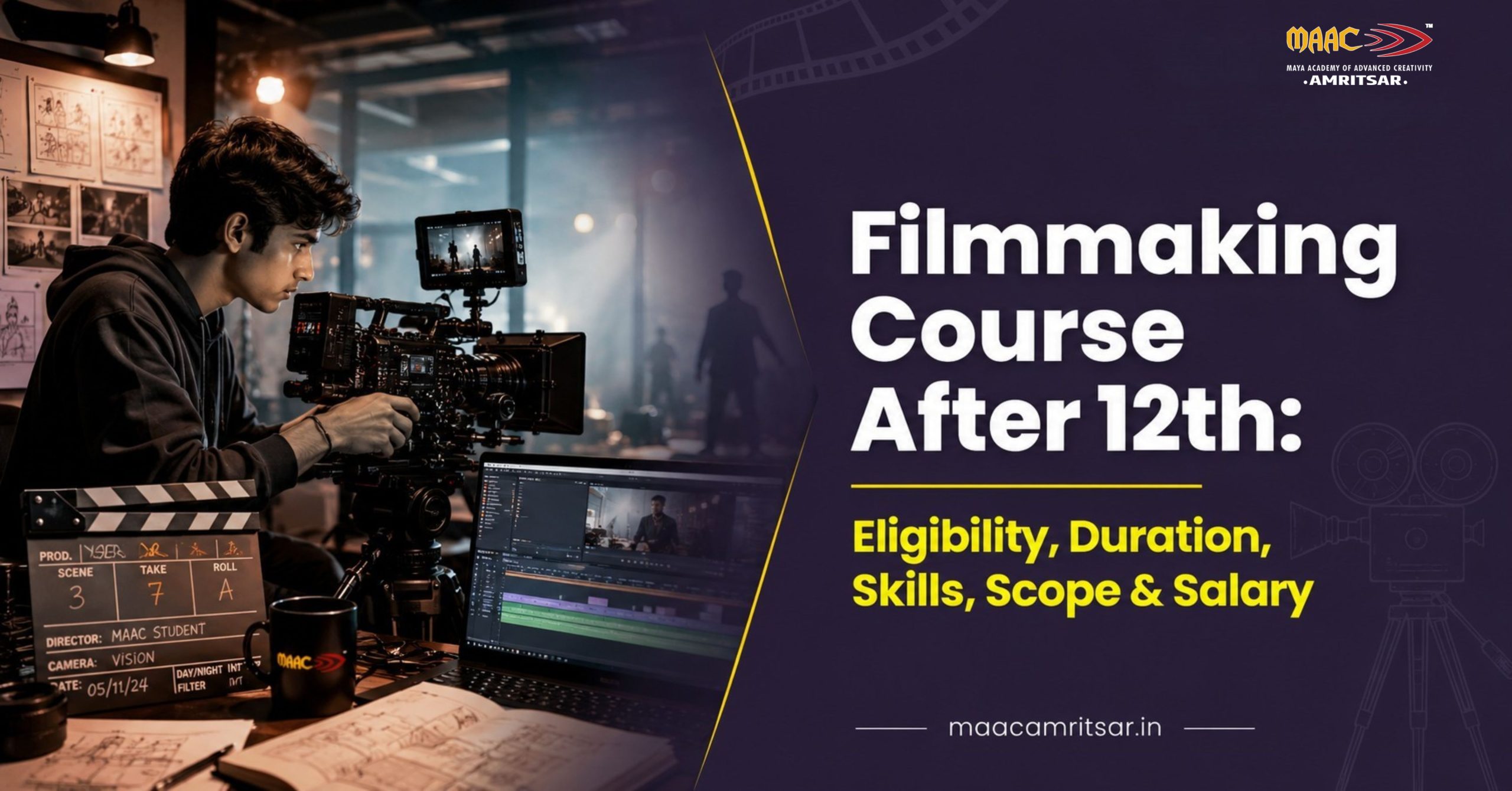 Filmmaking courses after 12th