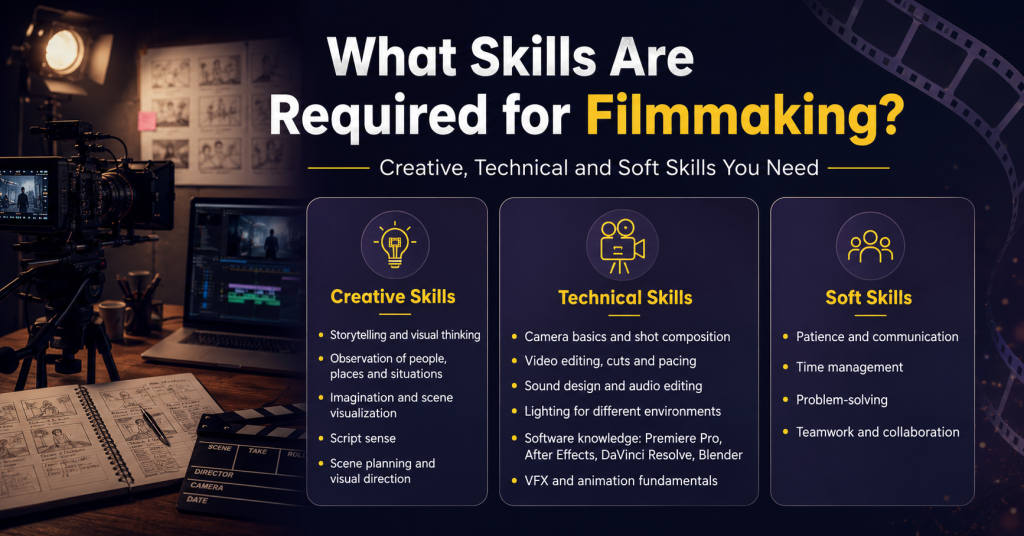 Skills for filmmaking