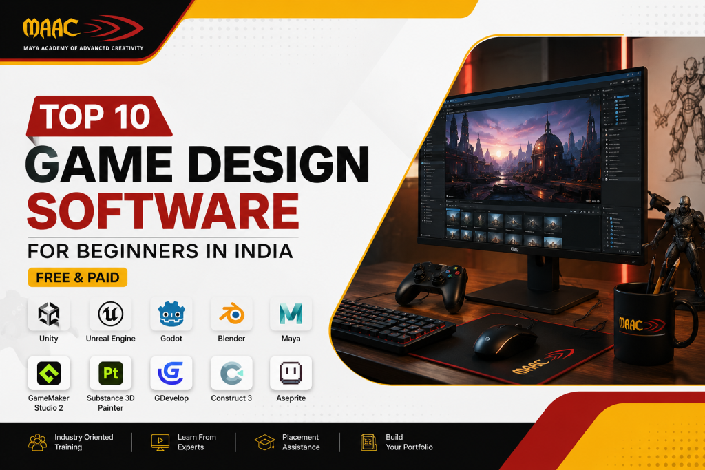 Top 10 Game Design Software for Beginners 
