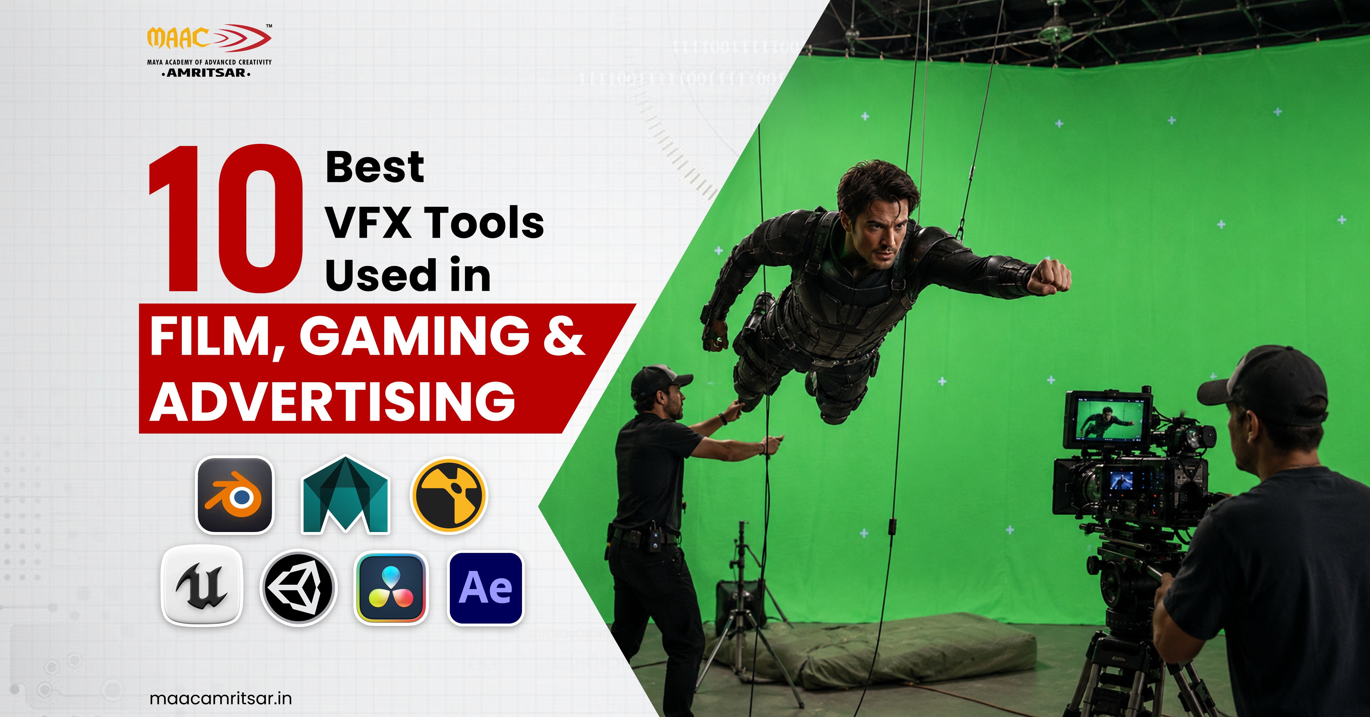 10 Most Popular VFX Tools Used in Film, Gaming and Advertising