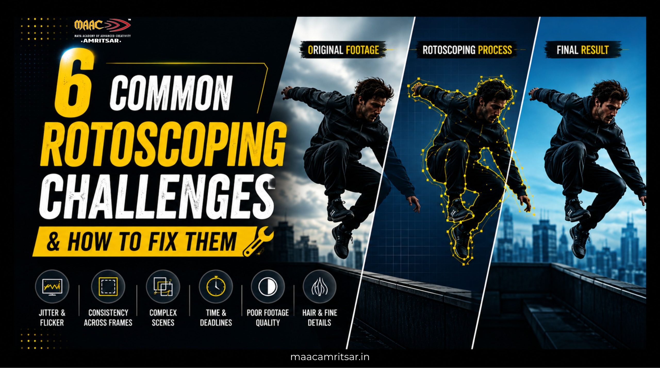 common rotoscoping challenges